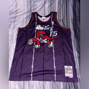 Mitchell & Ness, Vince Carter,Toronto Raptors, NBA jersey, throwback edition